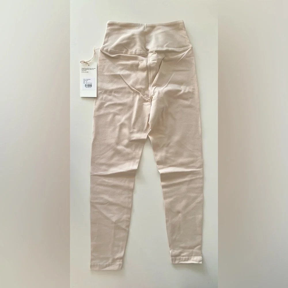 NWT MATE Organic Stretch Midi Legging - color: bone - XS - Picture 7 of 7